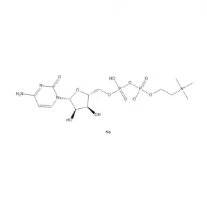 Pharmaceutical Raw Material USP Grade 99% Purity API Powder CAS 33818-15-4 Cdp Choline/Citicoline Sodium