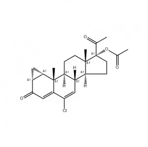 Pharmaceutical CAS 427-51-0 Cyproterone Acetate API Raw Powder Cyproterone Acetate Anti Androgen Cyproterone Acetate