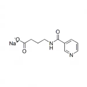 High Quality Brain Health Supplements Pure Pikamilone Sodium Picamilon Powder CAS 62936-56-5