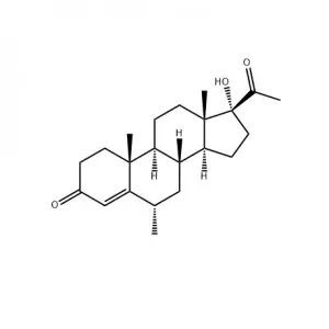 Pharmaceutical Intermediates Raw Powder Medroxyprogesterone Acetate CAS 520-85-4