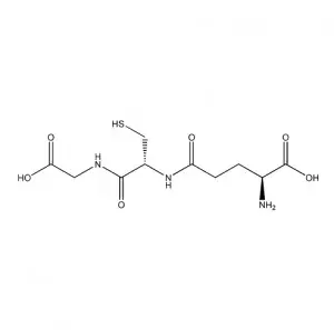 Skin Whitening Raw Material L-Glutathione Reduced CAS 70-18-8 Food/Cosmetic Grade Glutathione