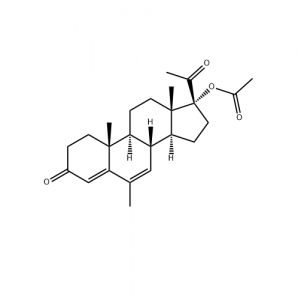 Double clearance 99% White crystalline powder CAS 595-33-5 Megestrol Acetate