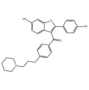 Factory Supply Pharmaceutical Raloxifene CAS 84449-90-1 Raw Powder 99% Purity