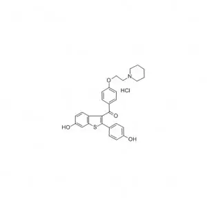 High Quality and Competitive Price Raloxifene HCl CAS 82640-04-8 99% Raloxifene Hydrochloride
