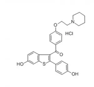 Raloxifene HCl CAS: 82640-04-8 High Purity 99.0% High Quality and Competitive Price
