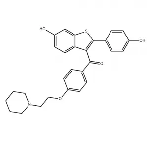 2025 high quality Raloxifene Hydrochloride products in best price Raloxifene raw powder 84449-90-1